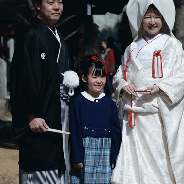 エビスフィルムが撮影した「生田神社」のウェディングフォト