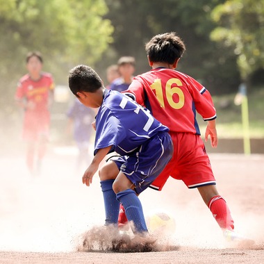 Minminが出張撮影した「サッカー撮影」の家族写真