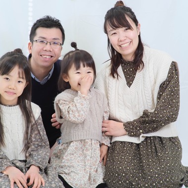 プロカメラマン　竹之下　光（あきら）が撮影した「家族撮影会」の写真