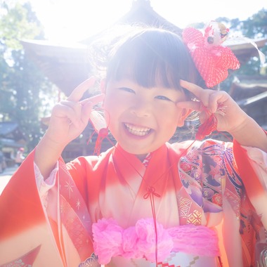 岩本隆之が出張撮影した「七五三撮影」の家族写真