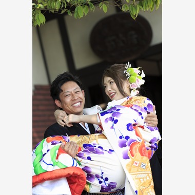 ウェディングMuskatDue (山田隆)が撮影した「岐阜県岐阜市、金華山ふもと」のウェディングフォト