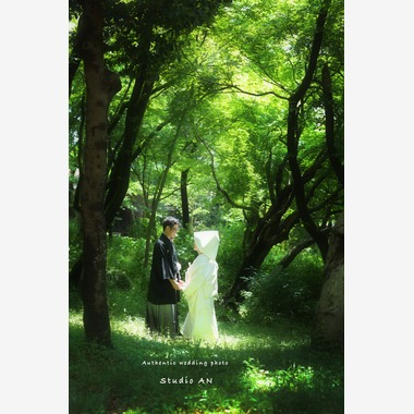 STUDIO AN (スタジオアン)が撮影した「かまど神社」のウェディングフォト