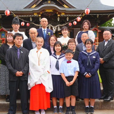 中村誠琢が出張撮影した「家族、七五三」の家族写真