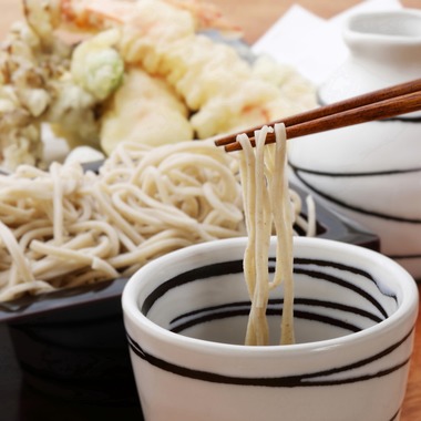 森安　照が撮影した「お蕎麦屋さん」の写真