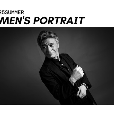 ヤマグチミヲが撮影した「25SUMMER men'sportrait」の写真