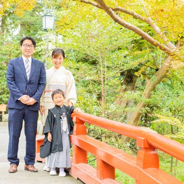 きた田　朋子が撮影した「七五三」の写真