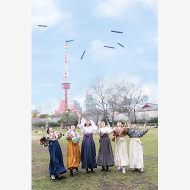 山下　剛が出張撮影した「卒業フォト」の家族写真