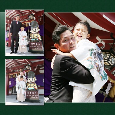 スタジオ エムが撮影した「七五三撮影」の写真