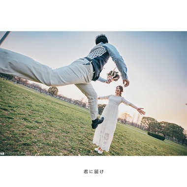 遥南　碧が撮影した「前撮り」のウェディングフォト