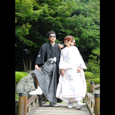 マスダヒロシが撮影した「前撮り・和」のウェディングフォト