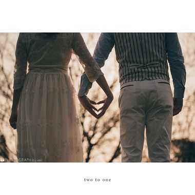 遥南　碧が撮影した「前撮り」のウェディングフォト