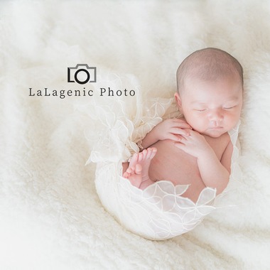 LaLagenic Photoが撮影した「ニューボーンフォト」の写真