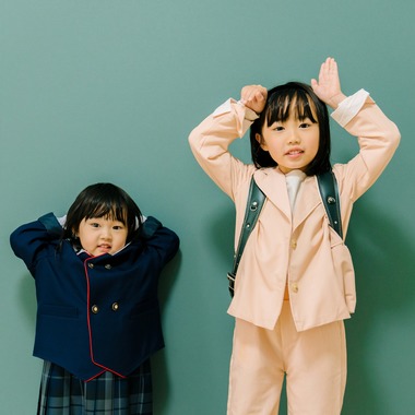 松嵜直斗が出張撮影した「入園＆入学記念フォト」の家族写真
