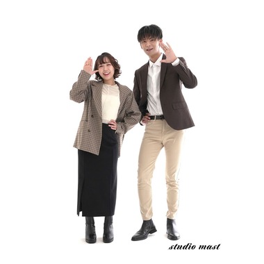 スタジオマストが出張撮影した「赤間神宮、スタジオ撮影」の家族写真