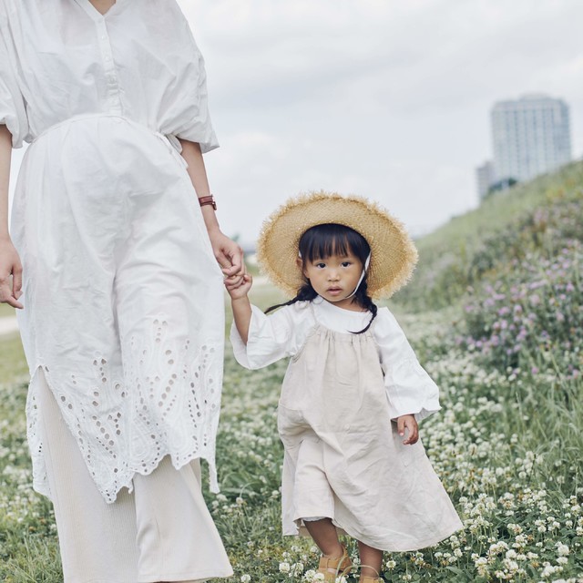 NISHIMURA AKINOBUが二子玉川で撮影した家族写真