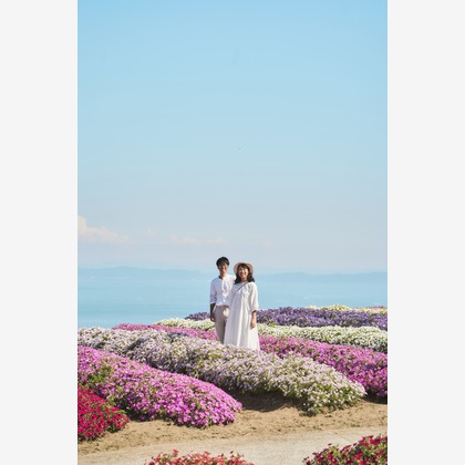 吉本悠哉が撮影した「ウェディング前撮り」の写真