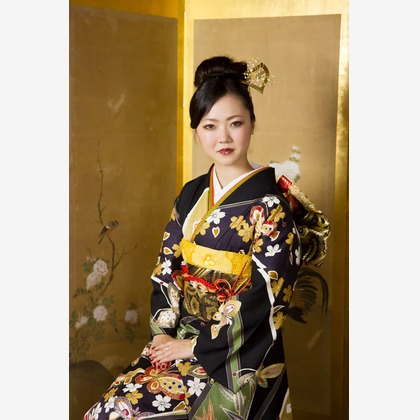 スマイルハンターが出張撮影した家族写真(キッズ,ベビーフォト)などが写った「成人式フォト」の家族写真