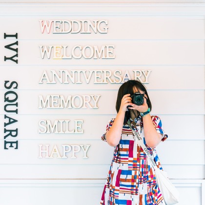 汐音が撮影したハネムーンフォトの写真