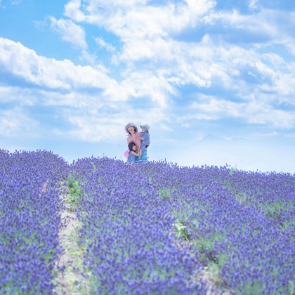 北海道ロケーションフォトウェディング♪が撮影した旅行先の記念撮影の写真