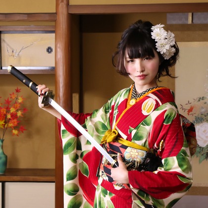 スマイルハンターが出張撮影した家族写真(キッズ,ベビーフォト)などが写った「成人式フォト」の家族写真