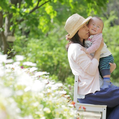 なかむーフォトが撮影した家族写真の出張撮影の写真