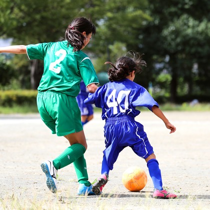 Minminが出張撮影した「サッカー撮影」の家族写真