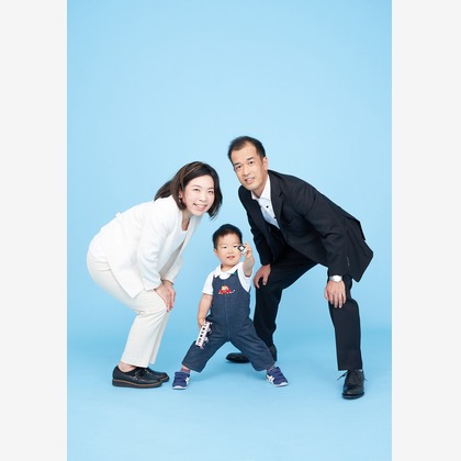 森田寫眞館が出張撮影した「ファミリー」の家族写真