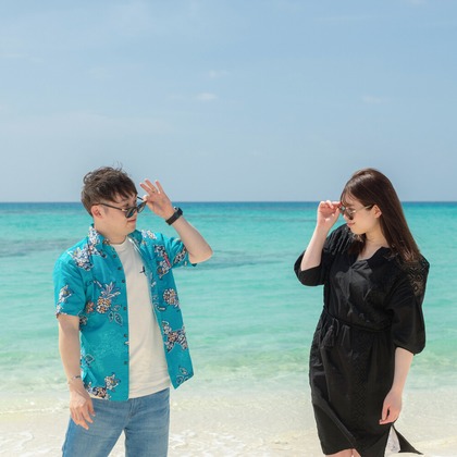 草村写真館が撮影した旅行先の記念撮影の写真