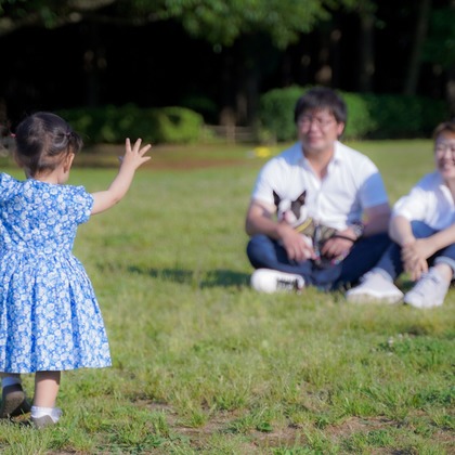 KOMOREBI Photo.　大如　耕平が撮影した家族写真の出張撮影の写真