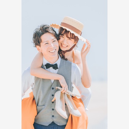 金親　直樹が撮影した「須磨海岸　ウエディング」の写真