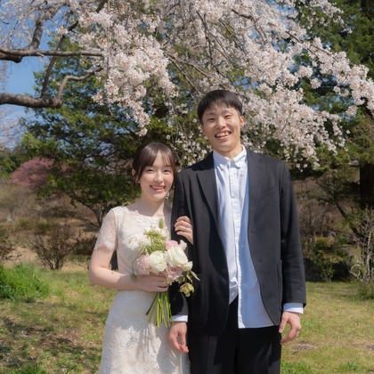 Photo of Wedding photo shoot at Showa Memorial Park taken by 鈴木美咲