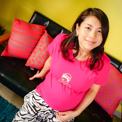 Aya Petite Photographyが出張撮影した「マタニティ出張撮影」の家族写真