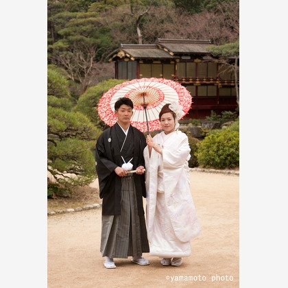 山本写真館が撮影したウェディングや家族、ビジネスの写真