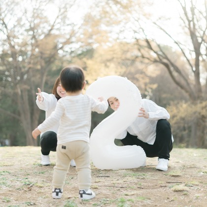 近藤碧が撮影した家族写真の出張撮影の写真