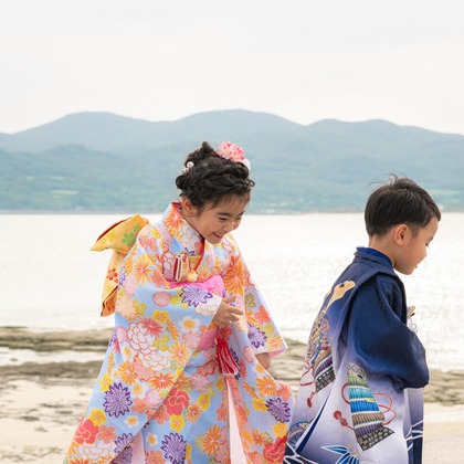 草村写真館が出張撮影した「ロケーション撮影」の家族写真