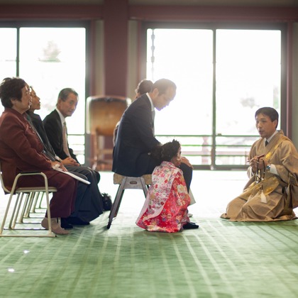 Happy Life Photo works (羽根田写真事務所)が出張撮影した七五三が写ったエンゲージメントフォトの写真