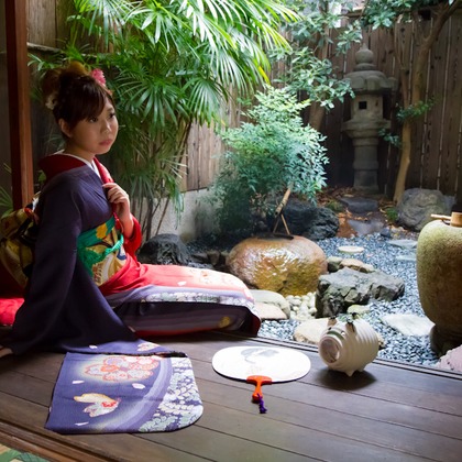 スマイルハンターが出張撮影した家族写真(キッズ,ベビーフォト)などが写った「成人式フォト」の家族写真