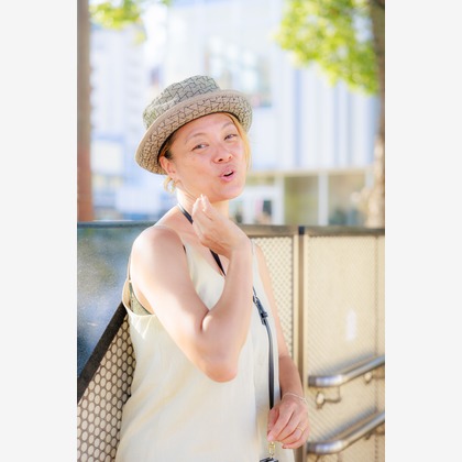 ちずカメラが撮影した人物撮影の写真