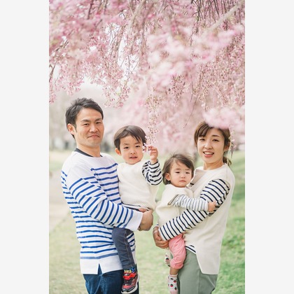 いしづか ちひろが撮影した家族写真の出張撮影の写真