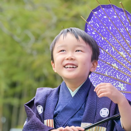 寫樂斎が撮影した家族写真の出張撮影/七五三フォトの写真