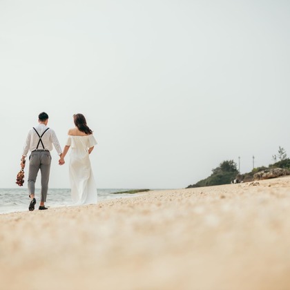 ポートレート沖縄が撮影した「ビーチフォトウエディング」の写真
