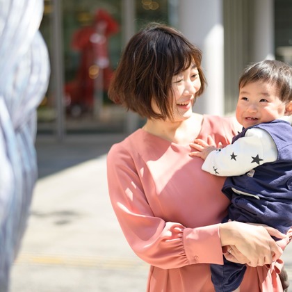 曽川拓哉が撮影した家族写真の出張撮影の写真