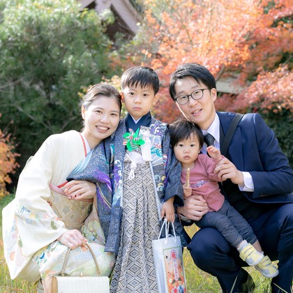 隈元智子が撮影した七五三フォトの写真
