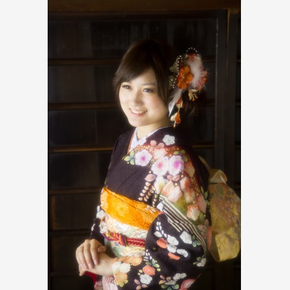 スマイルハンターが出張撮影した家族写真(キッズ,ベビーフォト)などが写った「成人式フォト」の家族写真