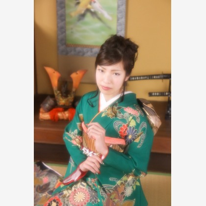 スマイルハンターが出張撮影した家族写真(キッズ,ベビーフォト)などが写った「成人式フォト」の家族写真