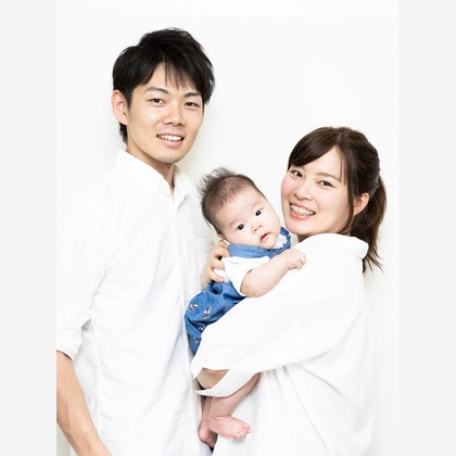 松井シンジが撮影した家族写真の出張撮影の写真