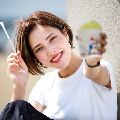 古川拓人が出張撮影したタータン, ショルダー, 腕などが写った「ポートレート」の家族写真