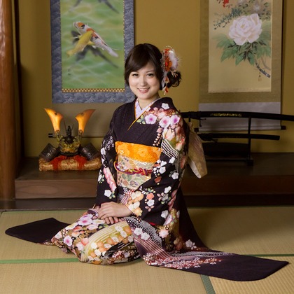 スマイルハンターが出張撮影した家族写真(キッズ,ベビーフォト)などが写った「成人式フォト」の家族写真