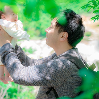 高木勇斗が出張撮影した「親子」の家族写真
