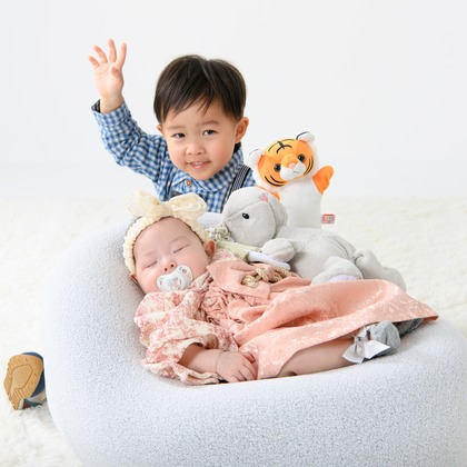 北野隼人が撮影した「お宮参り（スタジオ撮影）」の写真